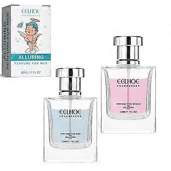 Pheromone Cologne Set 50ml x2, Long Lasting Unisex Perfume for Any Occasion