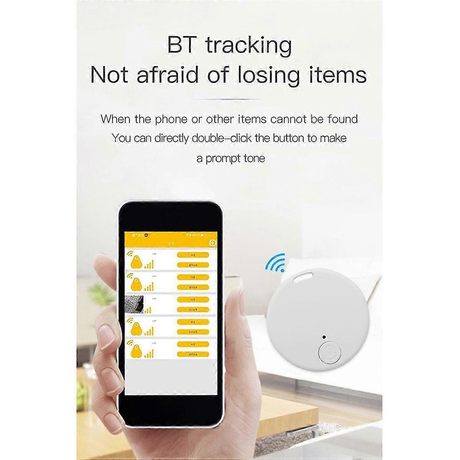 3 Pack GPS Tracker for Vehicles Key Finder GPS Tracker White