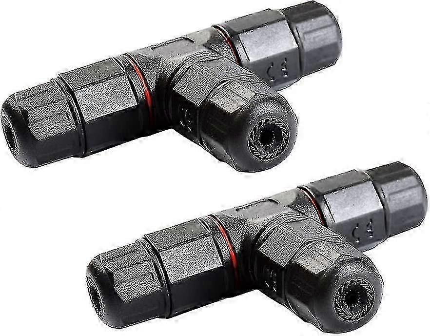 Ip68 Waterproof Electrical Junction Boxes 3 Way Cable Connector Out...