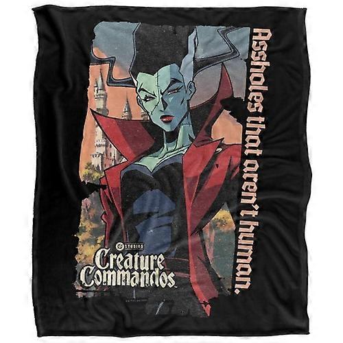 Creature Commandos The Bride Of Frankenstein Blanket