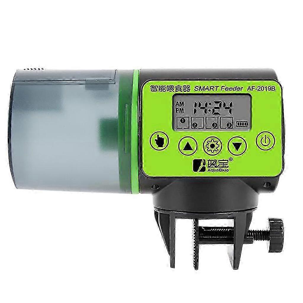 Automatic Pond Fish Feeder with Holiday Timer