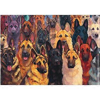 German Shepherds Jigsaw Puzzle SQZ534