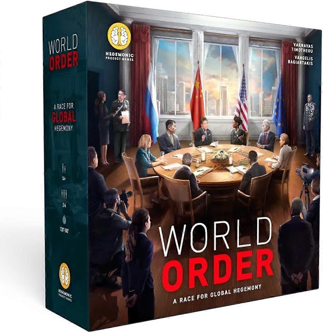World Order The Ultimate Geopolitical Simulator Board Game