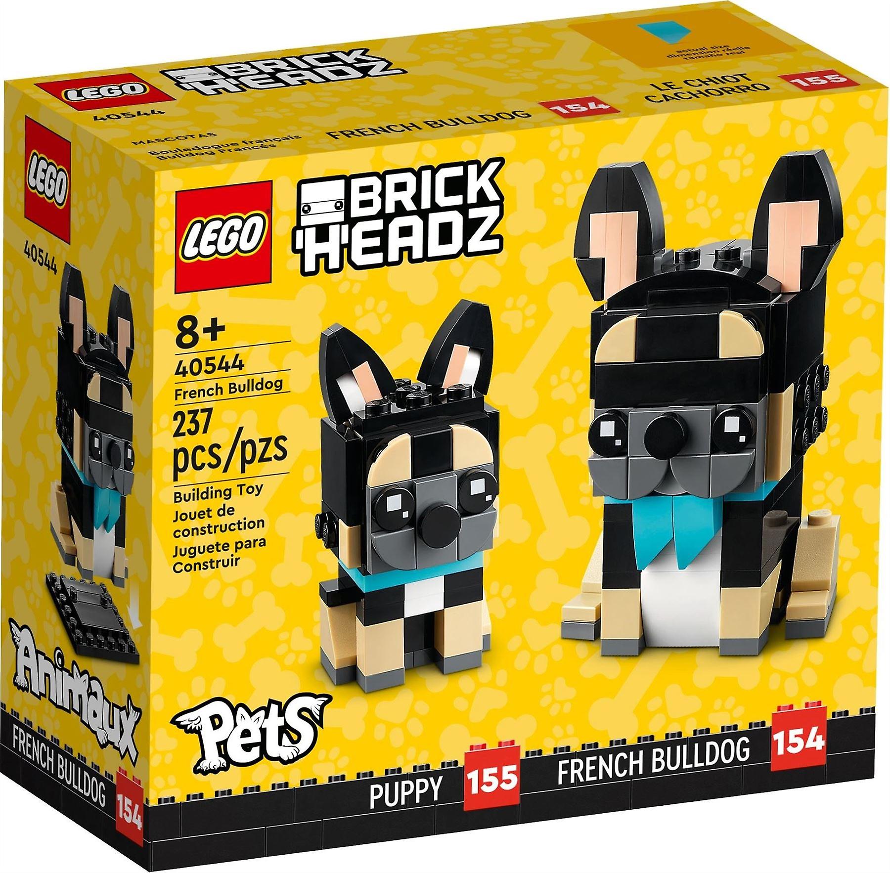 LEGO BrickHeadz French Bulldog and Puppy Set 40544