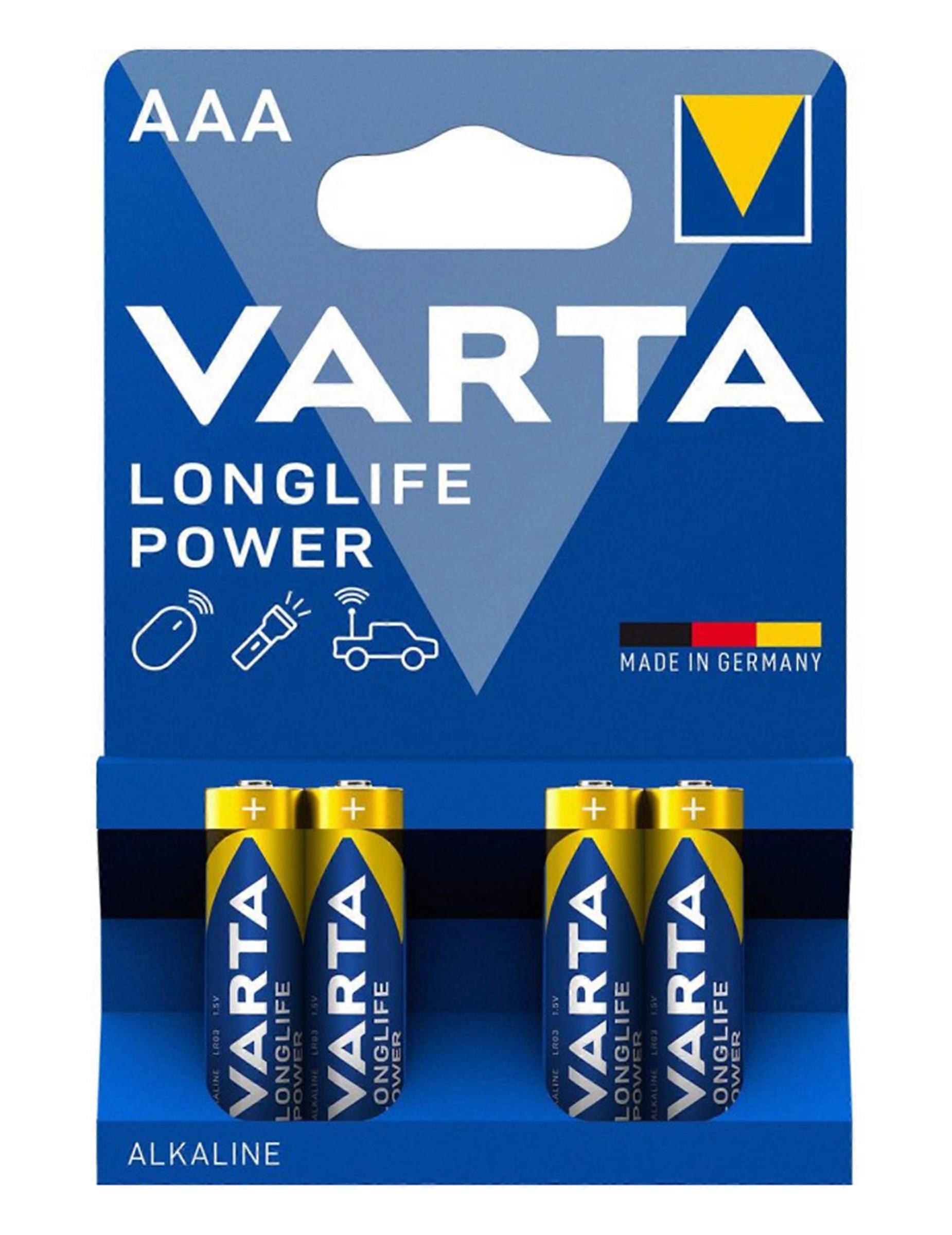 4 pile LONGIFE POWER LR03/AAA