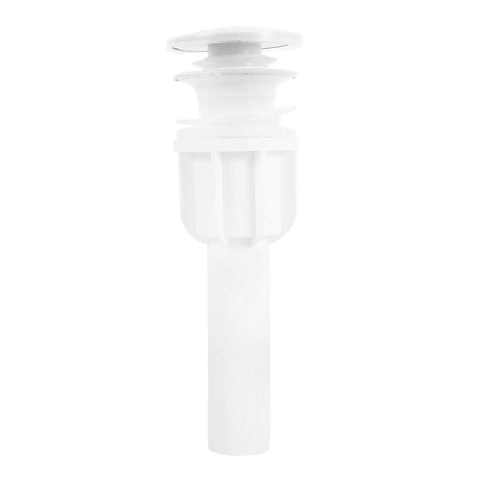 Basin Drain Plug White Plastic Sink Stopper For Sink Use