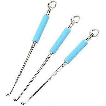 3pcs Portable Fish Hook Remover Powerful Hook Detacher Disgorger Puller Tool