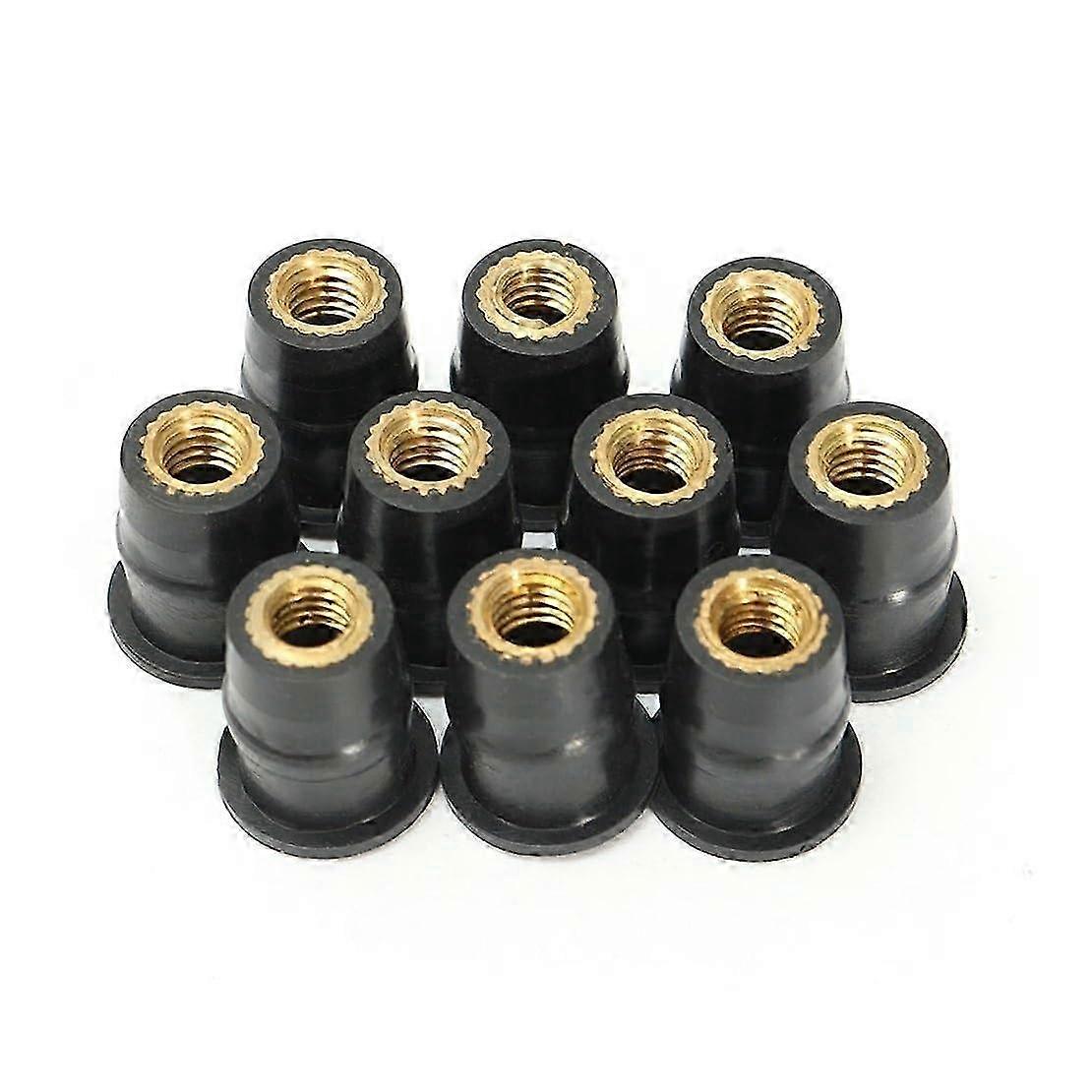 Rubber Well Nuts Kit M5 For Windshield Mounting