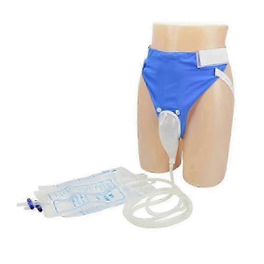 Silicone Urinal With Breathable Abdominal Support