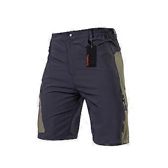 Men's Baggy Cycle Shorts Breathable Loose-Fit Outdoor Sports MTB Cycle Running ShortsYMQX)