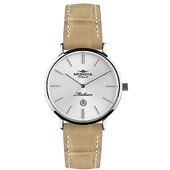 Mondia madison classic lady Japanese Quartz Analog Woman Watch with Mi722-1CP Cowskin Bracelet