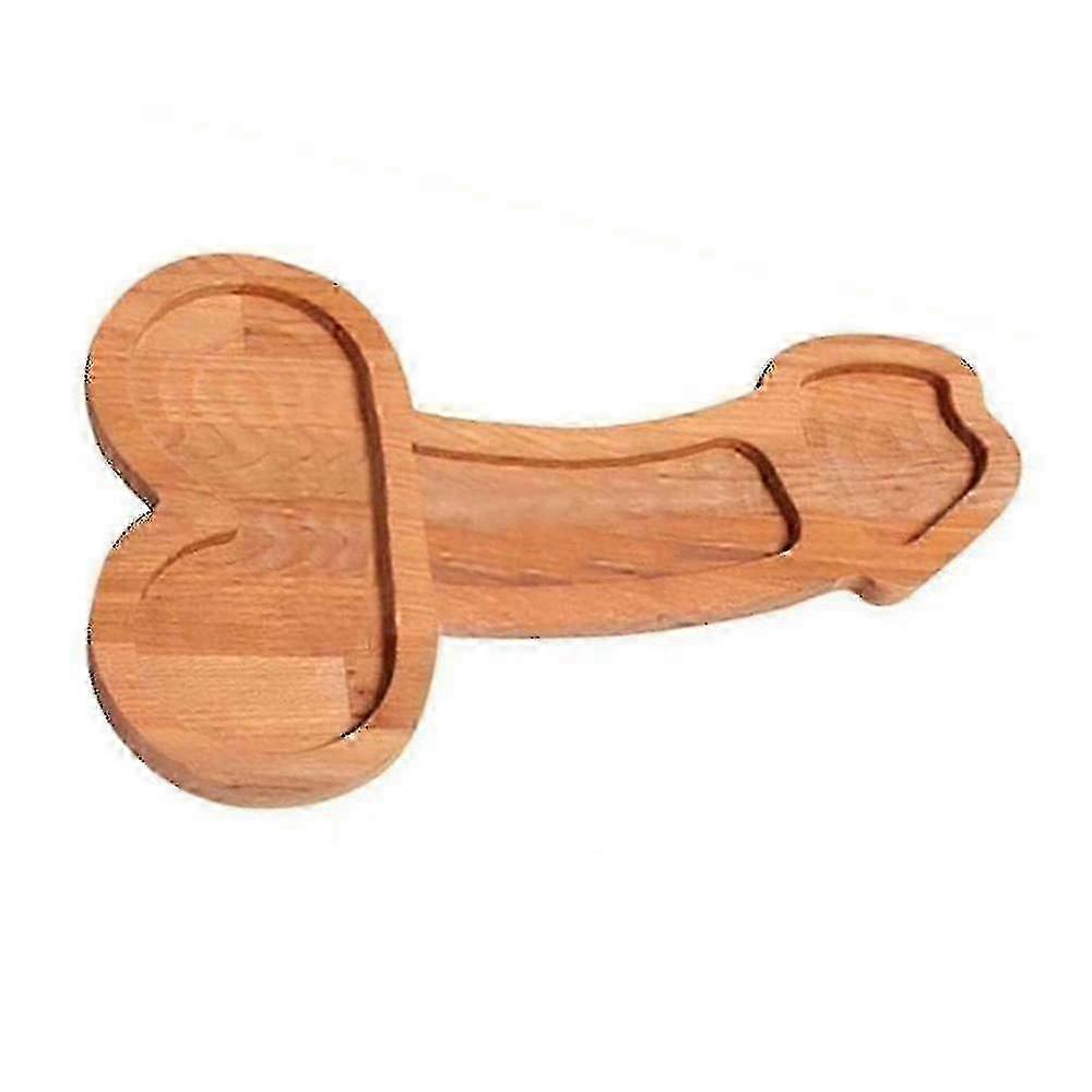 Extra Large Handcrafted Acorn Wood Serving Platter
