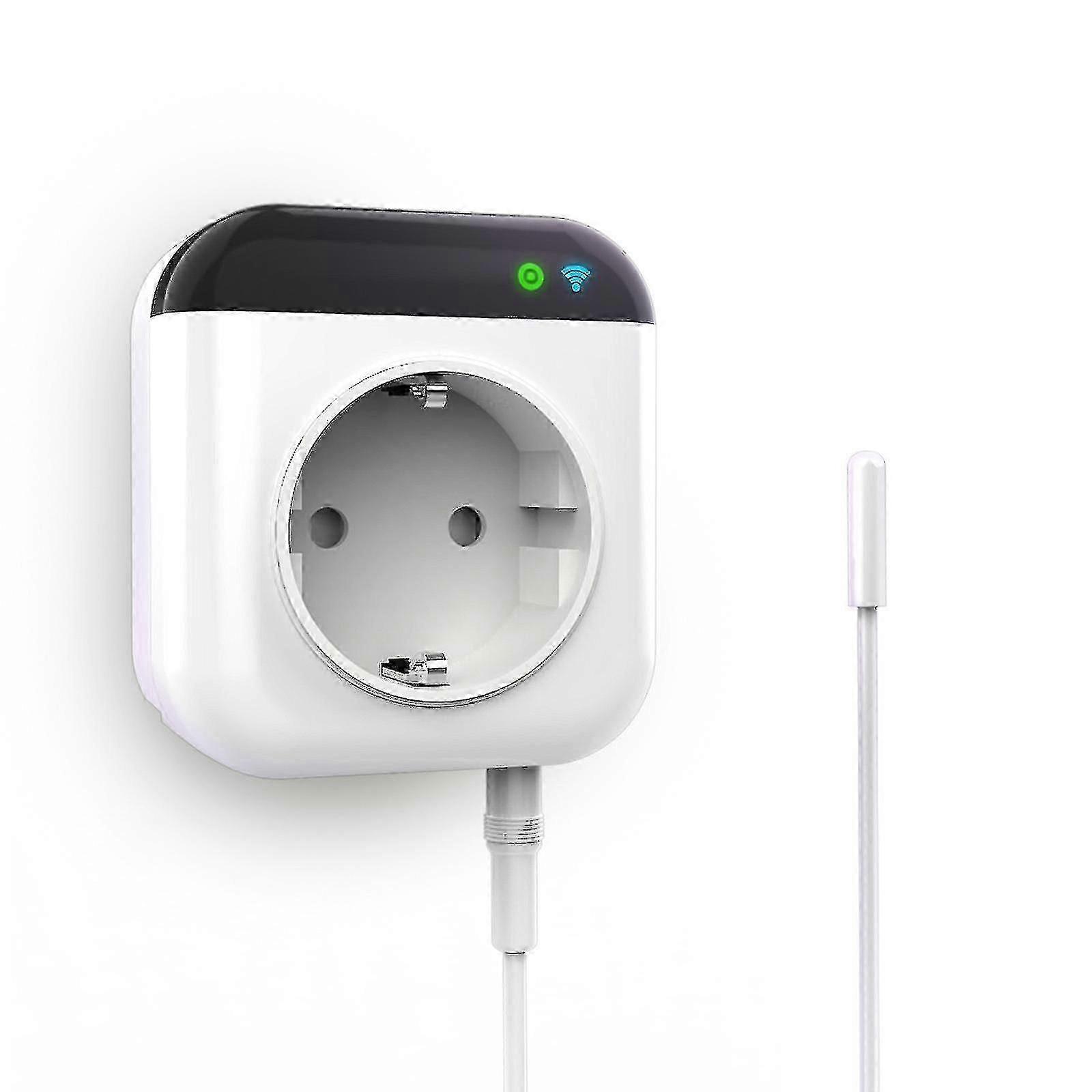 Smart Wifi Thermostat Programmable Power Outlet With App Remote Control Wireless Electric Plug