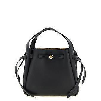 Tory Burch Black Cowhide Handbag