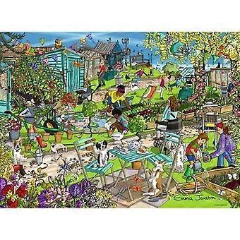 Seaside Allotment Jigsaw Puzzle TU2315