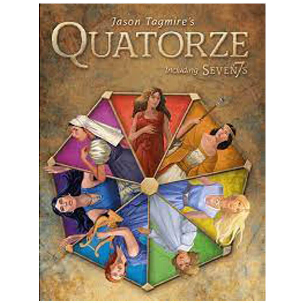 Eagle Gryphon Quatorze Board Game for 2 to 4 Players Age 7 and up
