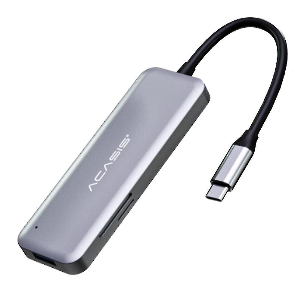 5 In 1 Type C Hub Extender Docking Station Usb Type-c Compatible With Pc Laptop