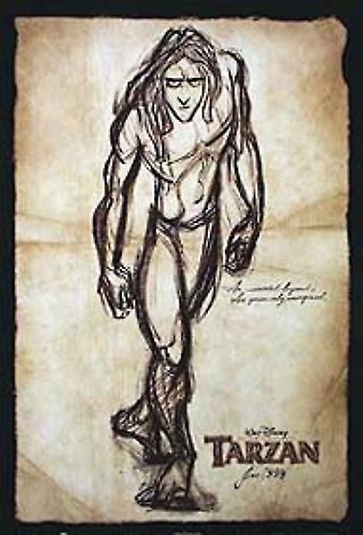 Tarzan (Advance Style A Double Sided) Movie Poster