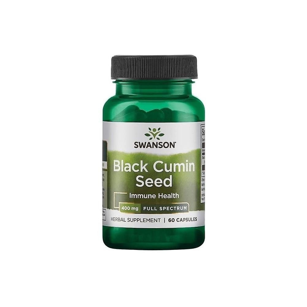 Swanson Full Spectrum Black Cumin Seed 400 MG 60 Kaps BI7488