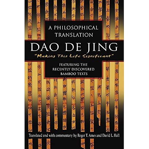 DAO de Jing: A Philosophical Translation