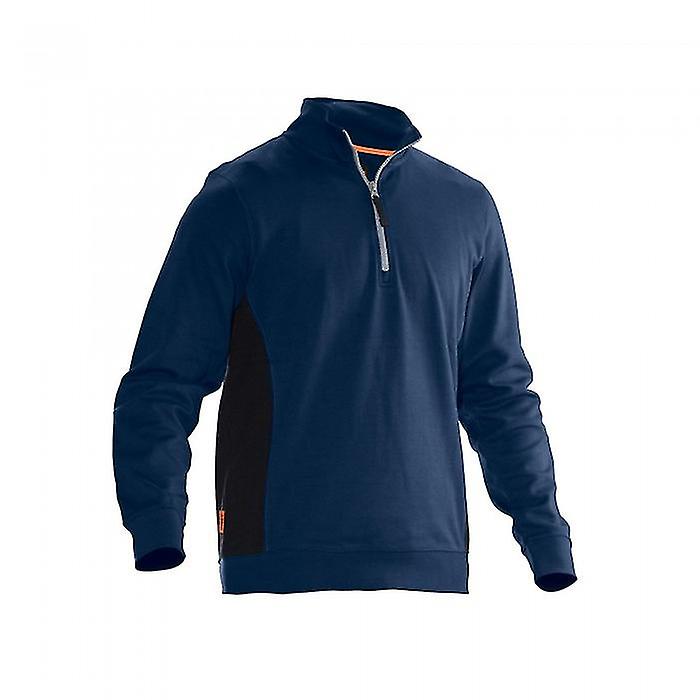Jobman Mens Half Zip Sweatshirt