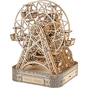 New Wood Ferris Wheel Building Kit 3d Puzzles Ferris Wheel Desk Wooden Models For Adults To Build