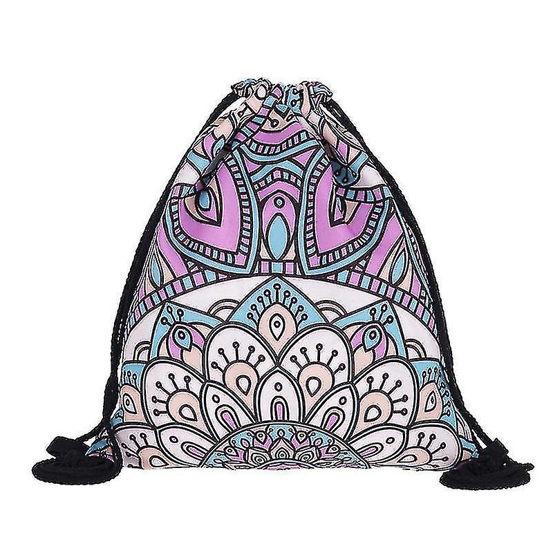 バックパックジムバッグ-マンダラNr.3 39x33cm