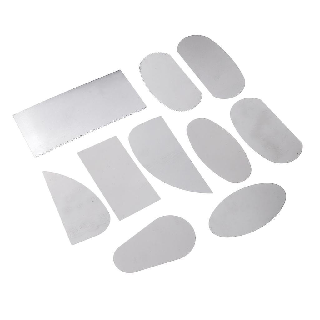 10 Pieces Clay Sculpture Pottery Molding Ceramics Sharp Cutter Tools Scraper