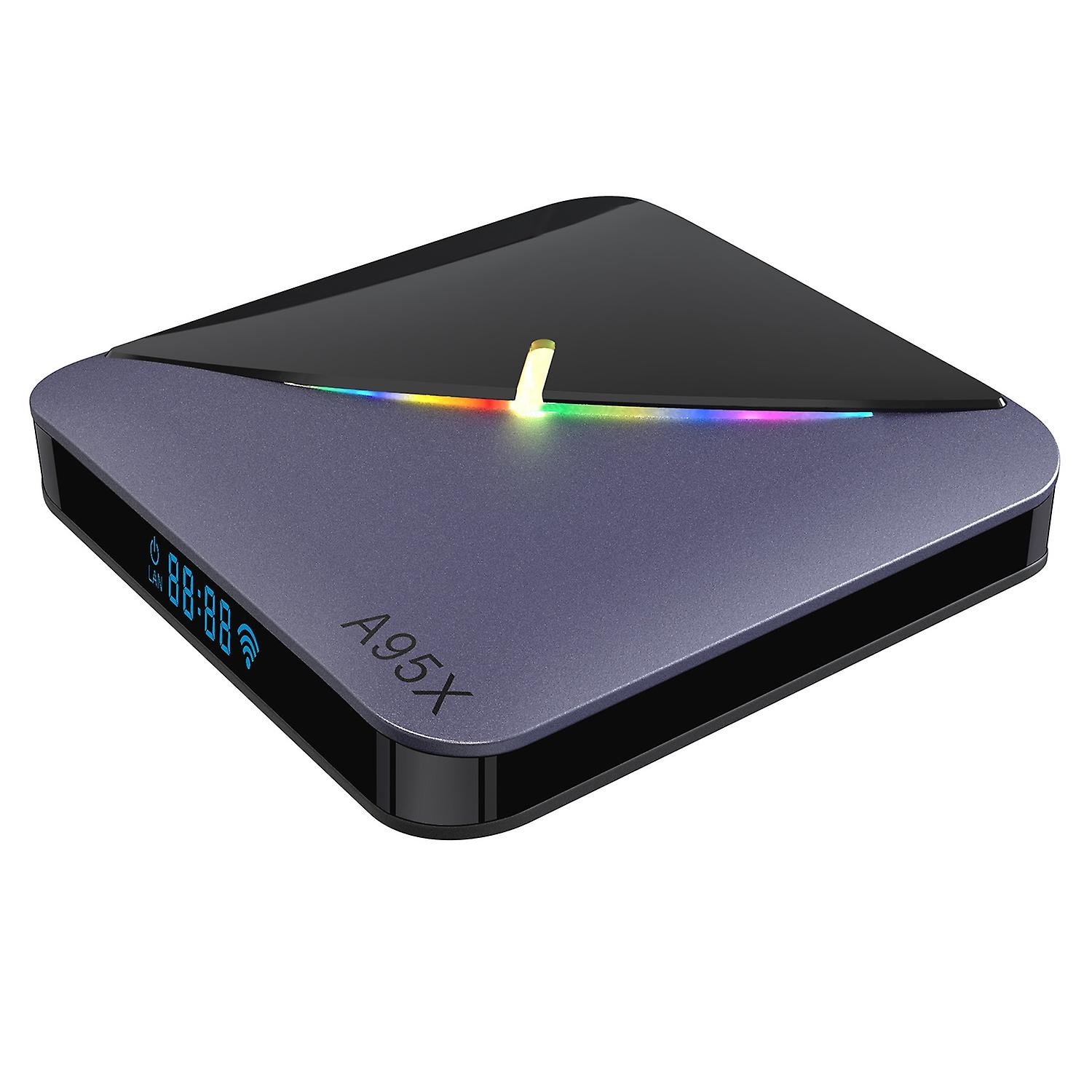 A95X F3 Air II Android 11.0 Smart TV Box Amlogic S905W2 UHD 4K Media Player 2.4G/5G Dual-band WiFi B