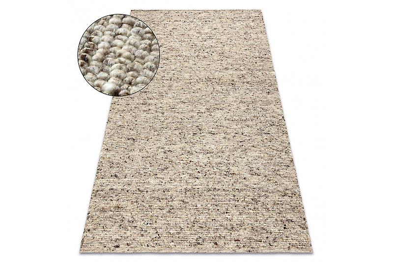 NEPAL 2100 sand, beige carpet - woolen, double-sided, natural