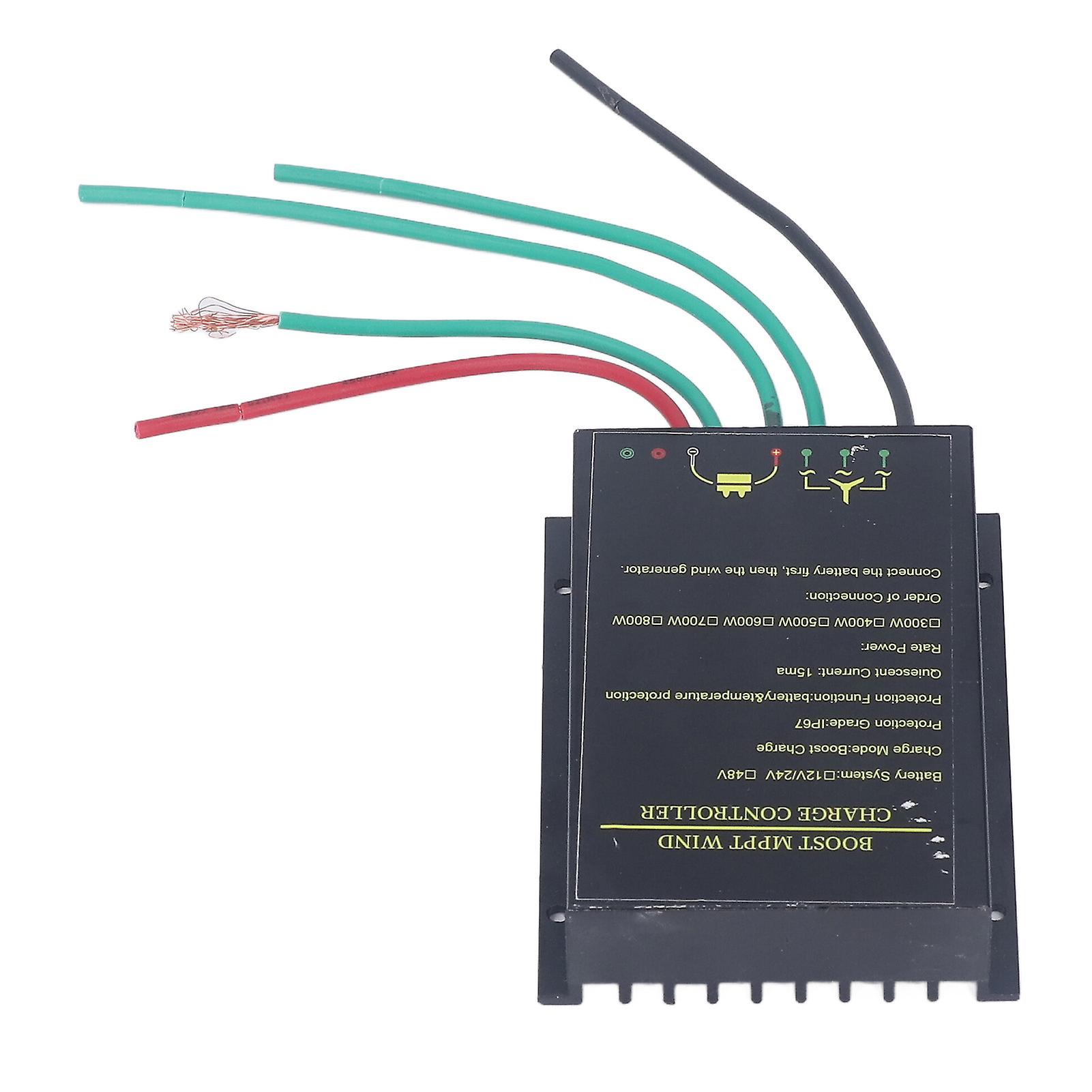 Wind Turbine Charge Controller Waterproof MPPT Wind Generator Controller Regulator 48V 300W‑800W 