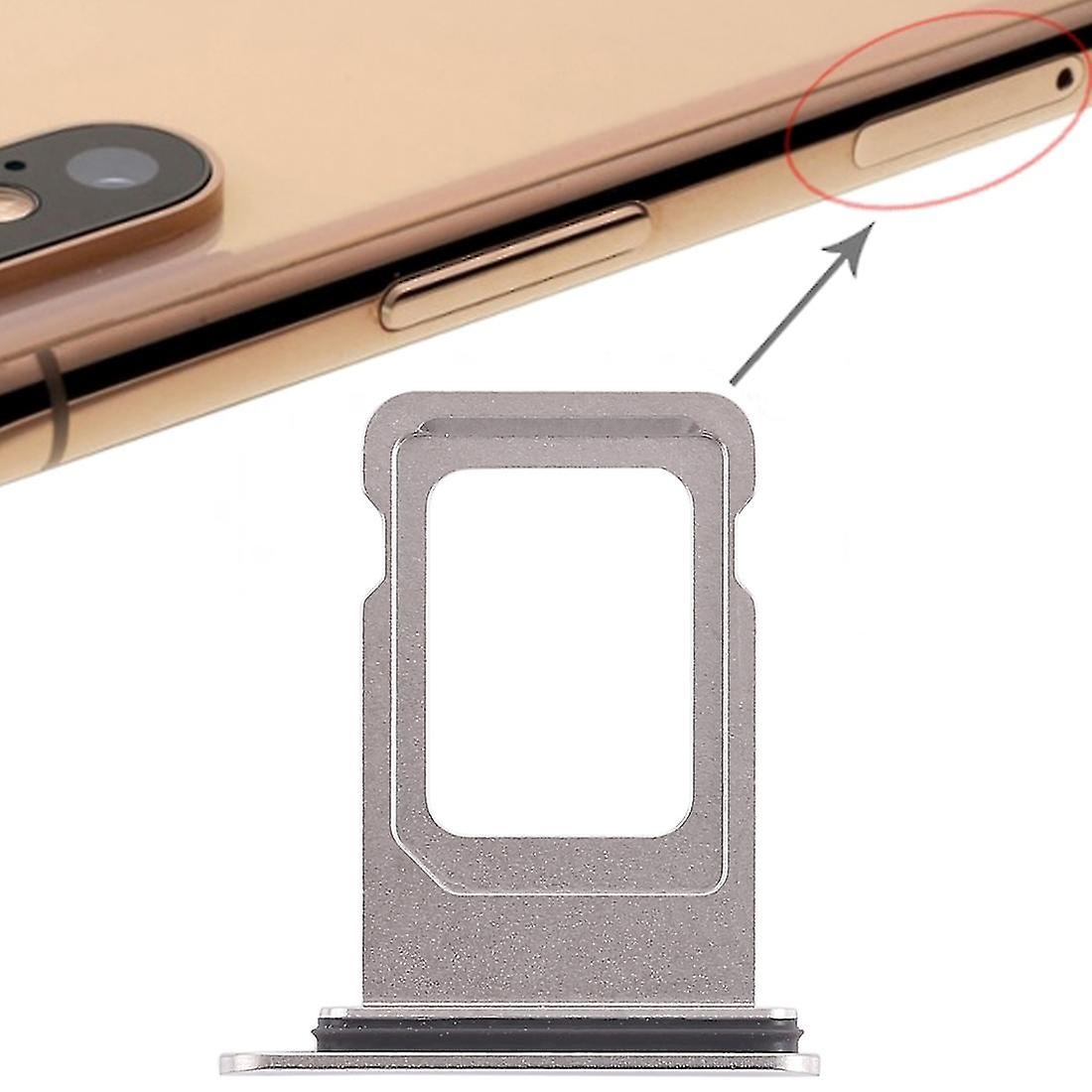 Double Sim Card Tray For Iphone Xs Max (double Sim Card),White PXCL