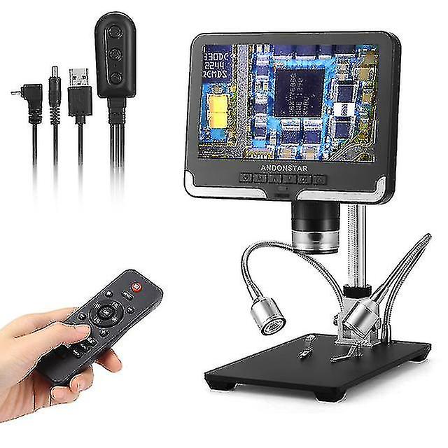 Andonstar Hot Digital Microscope Long Lenses For Soldering Ad206 With Lcd Display Ad206 Black&white 1080p Scope Soldering Tools