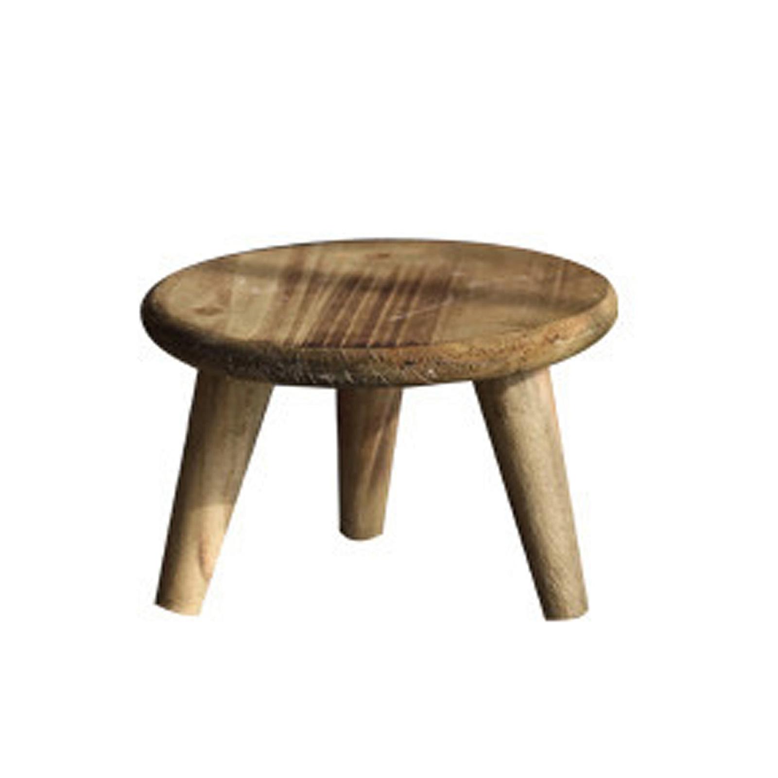 كرسي خشبي متعدد الاستخدامات لتخزين الشرفة ، وحامل النباتات ، ودعائم الصور