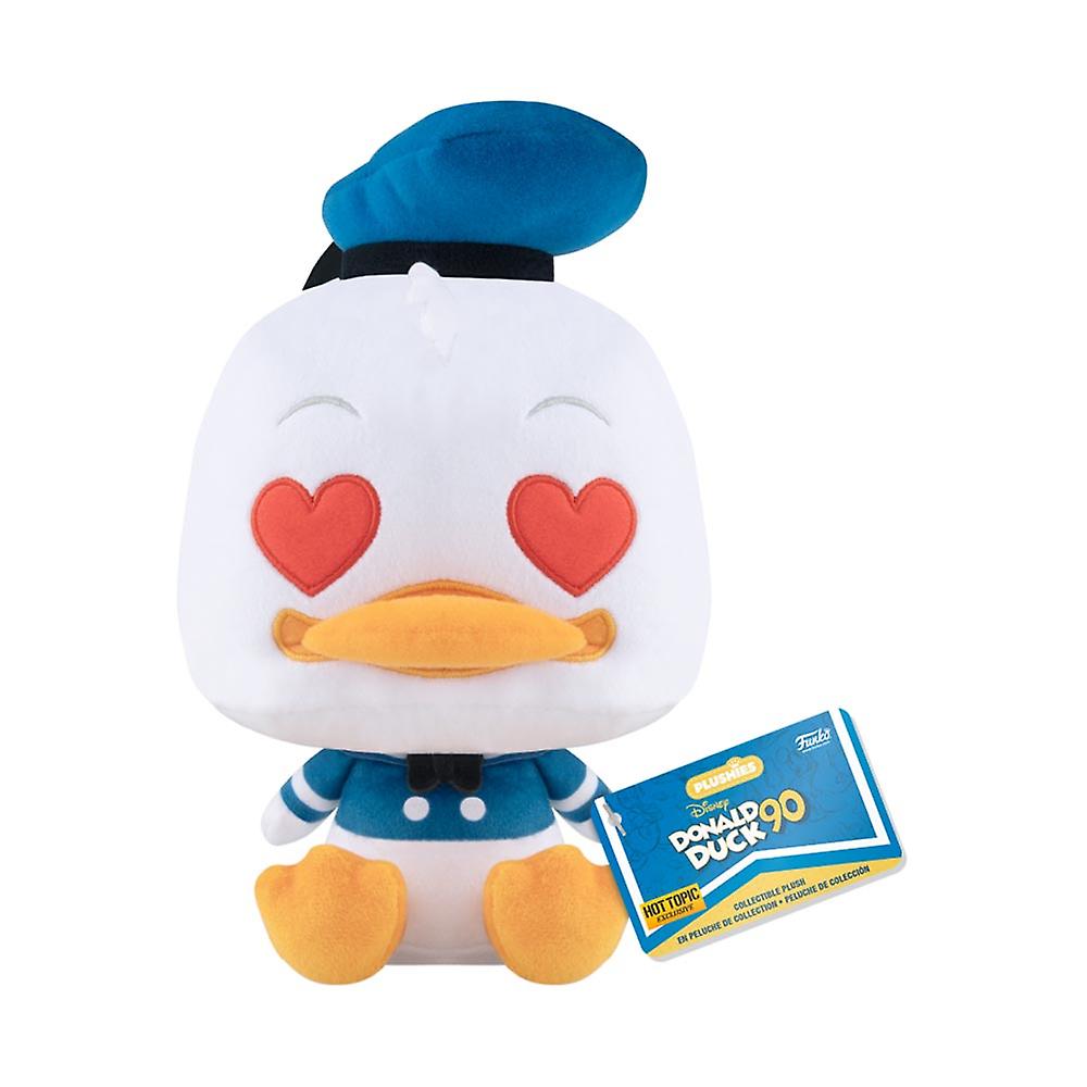 Funko Donald Duck: 90th Anniversary Donald Duck (Heart Eyes) 7" Pop! Plush