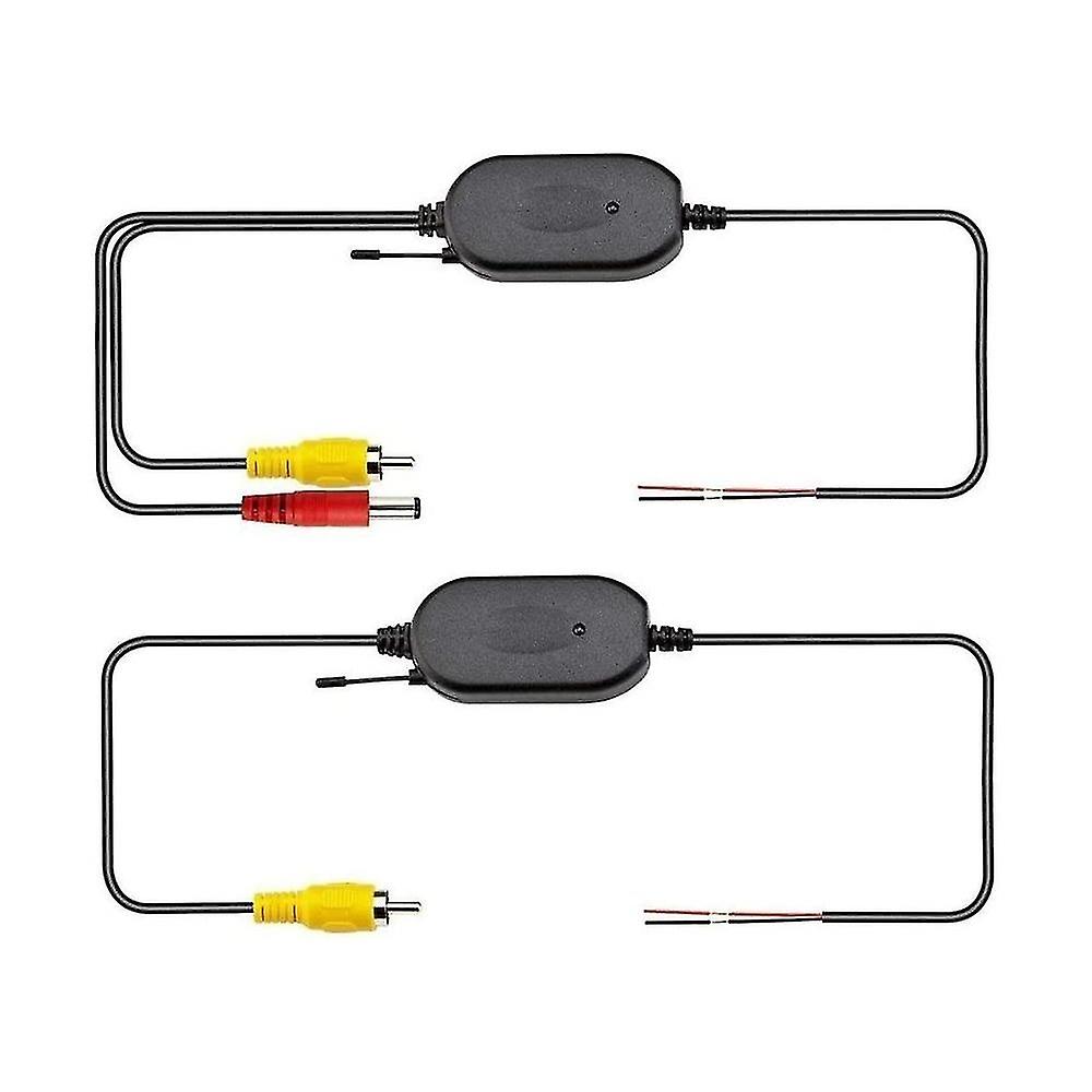 1 Set 12v / 2.4ghz Wireless Video Transmitter And Receiver For Vehicle