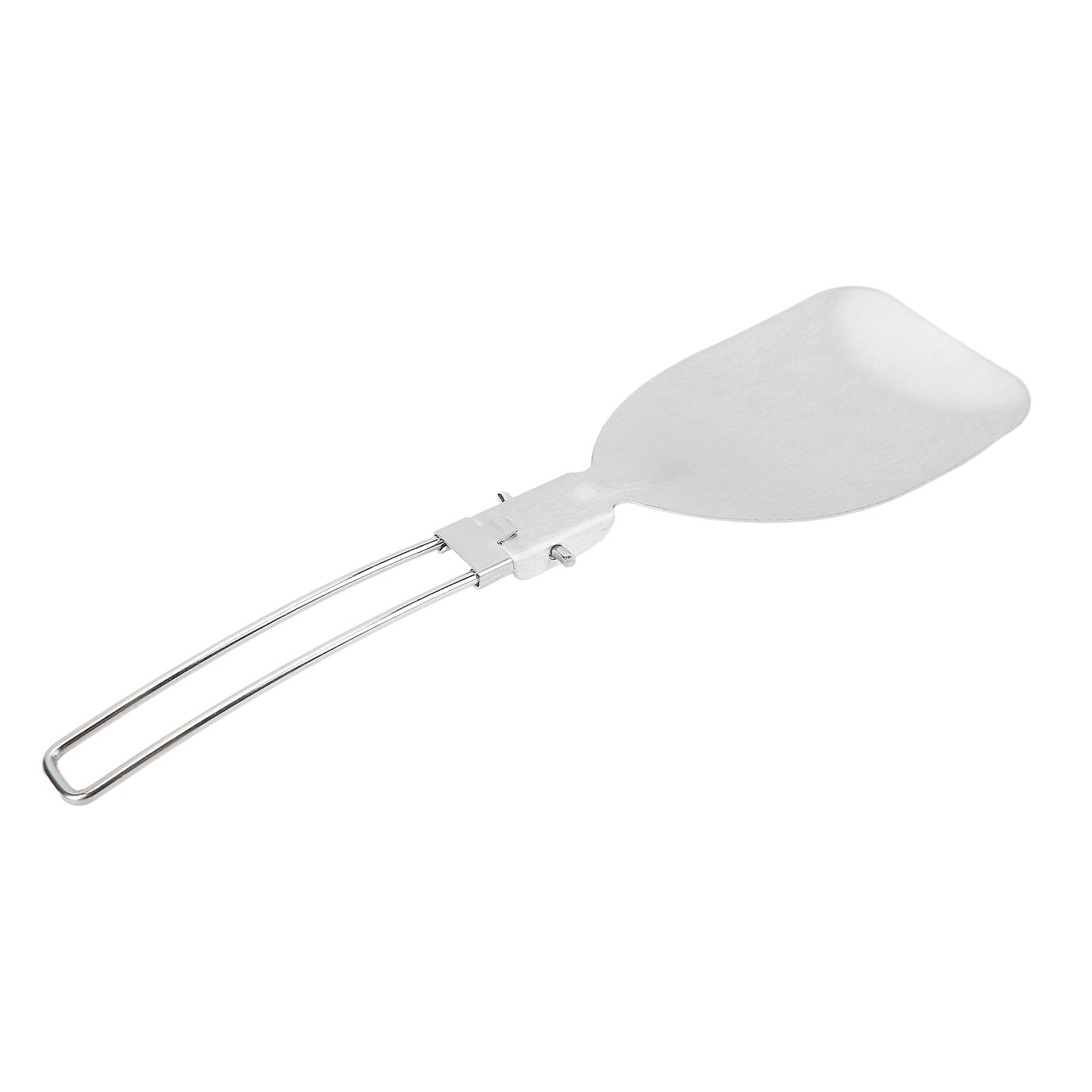 304 Stainless Steel Folding Rice Spoon 22cm for Camping