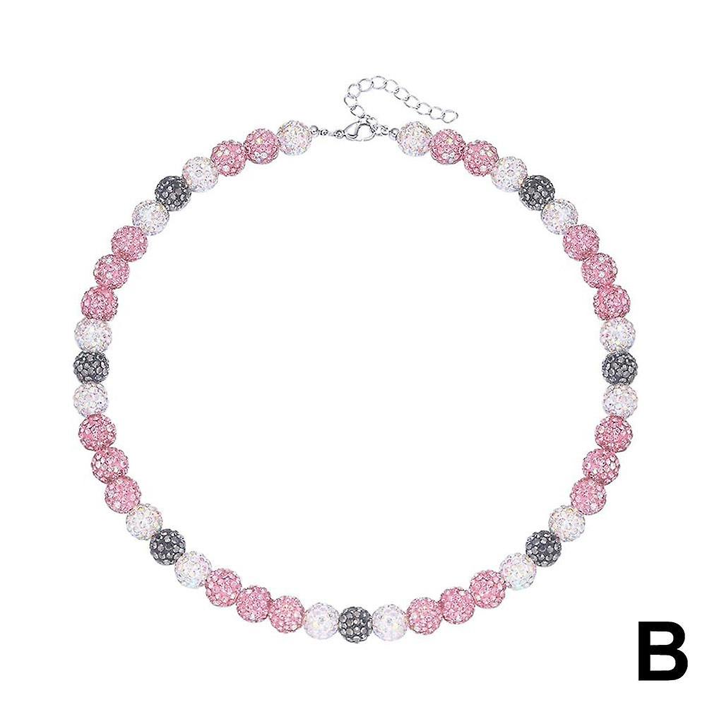 Colier bărbătești colorate Diamond Ball Colier