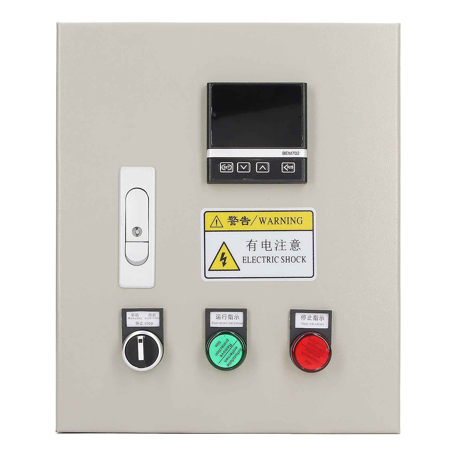 3 Phase PID Intelligent Temperature Control Box with Thermocouple Temperature Controller 380VAC 32A 15KW