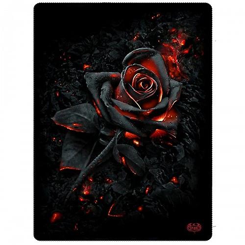 Spiral Direct Fleece Burnt Rose Blanket