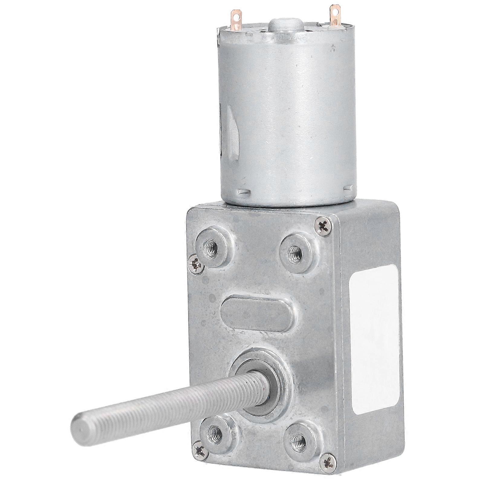 Αυτο κλείδωμα του νήματος άξονων Jgy370dc12v 6rpm κοχλιών μείωσης ταχύτητας μηχανών εργαλείων που κλειδώνει μόνο του το νήμα 50mm
