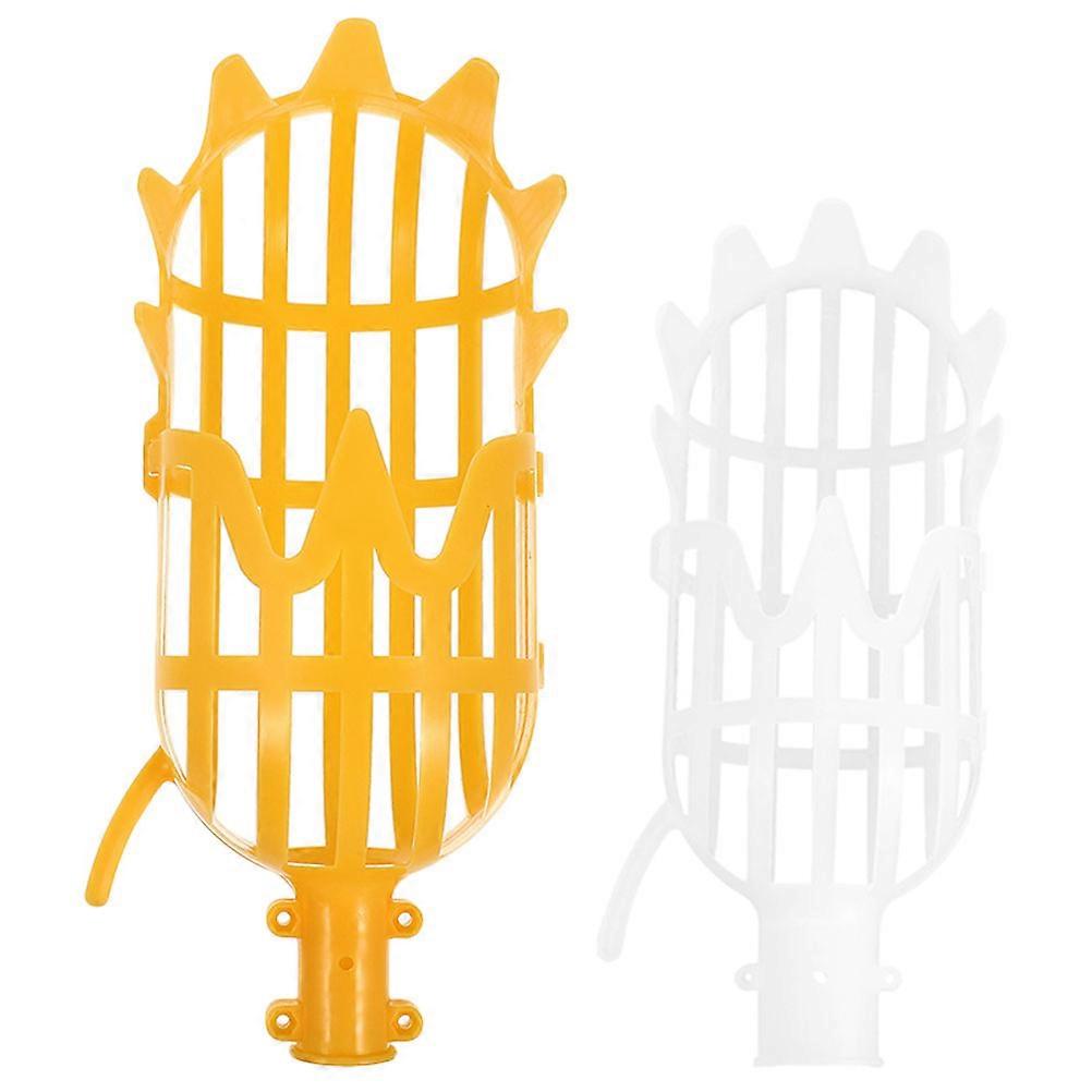 2pcs Fruit Picker Loquat Picking Tools Orange Picker Fruit Picking Devices