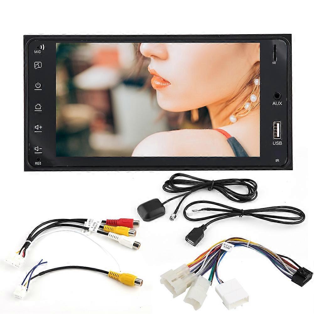 7inch BT Hands~free Car MP5 Player FM Stereo Radio Reverse Camera GPS Navigation for Android E2U679