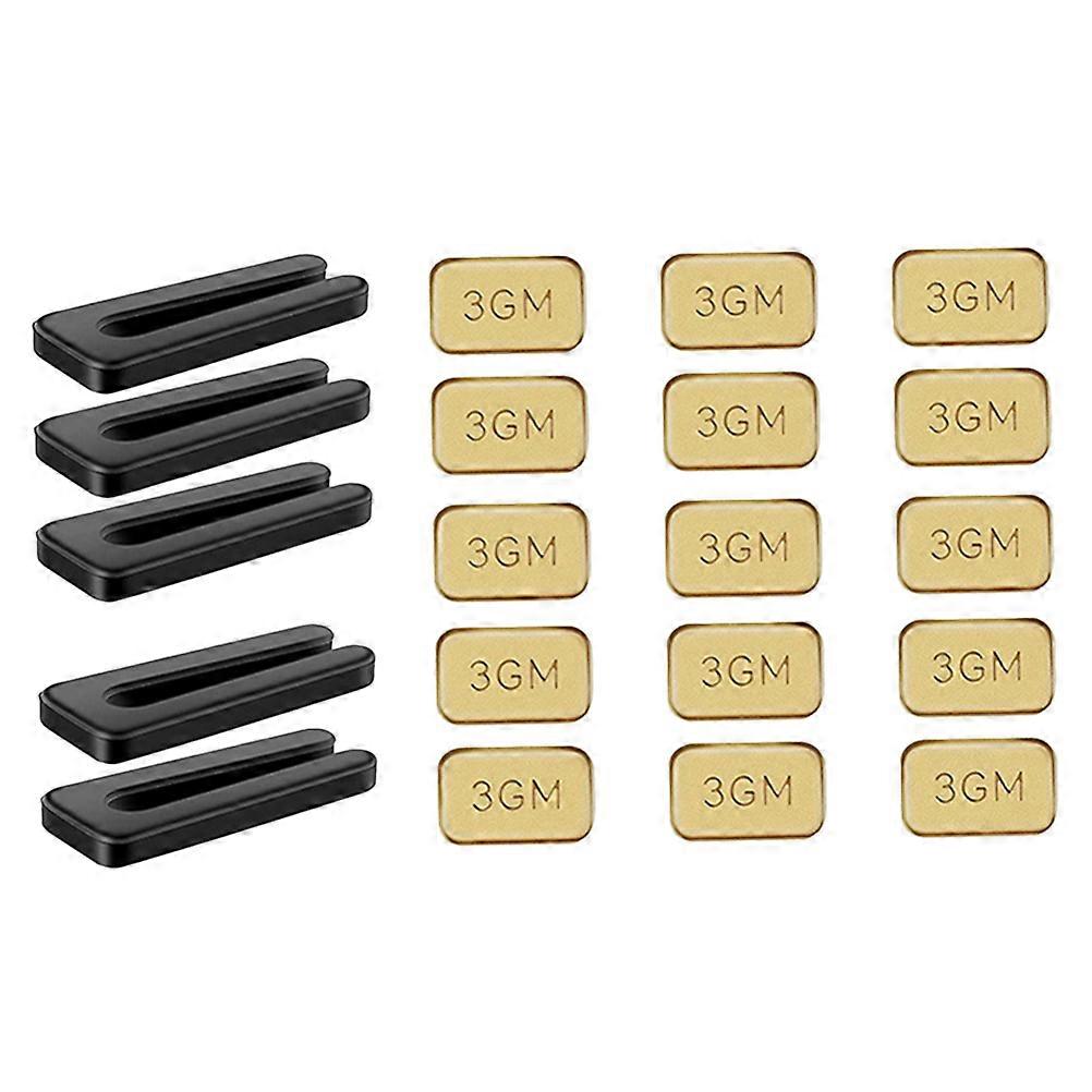 5 Sets Fan Balancing Kit Ceiling Weights Fan Balancing Plastic Clips Accessories