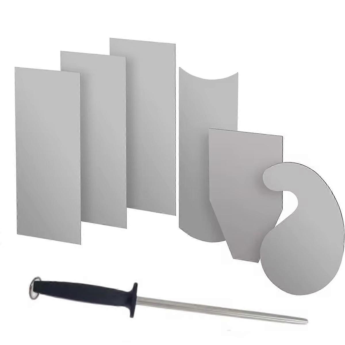 Woodworking Card Scraper Set Hardened Cabinet Scraper Card Scraping Rectangle Knife Smooth Wood Deburring Carpentry Tool