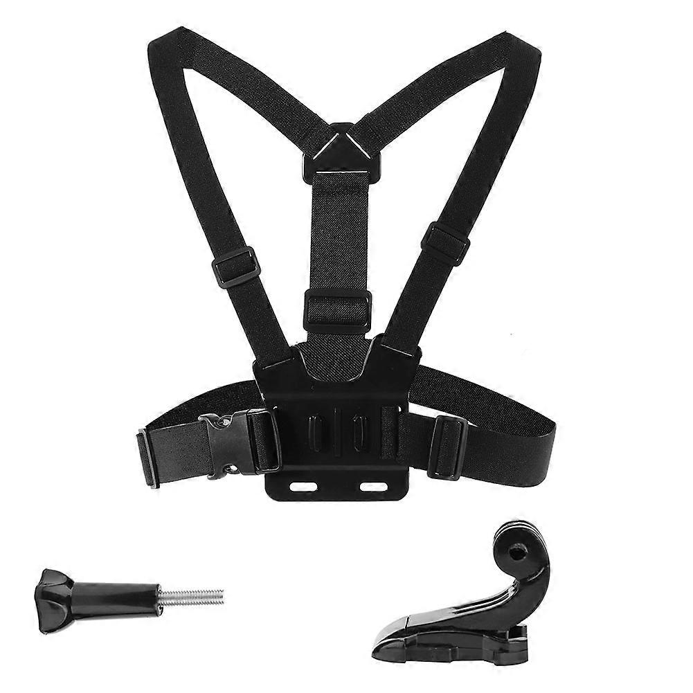 Adjustable Shoulder Chest Strap Harness Mount Adapter For Gopro Action Cameras