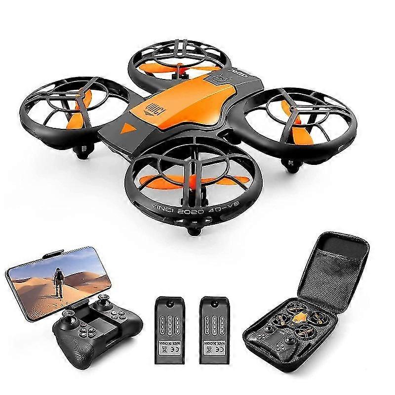 GYFDYM Mini Drone With Hd Camera For Kids Fpv Wifi Upgraded Propeller Guard 3d Flip Combat Mode Induction Of Gravity Toy Gift