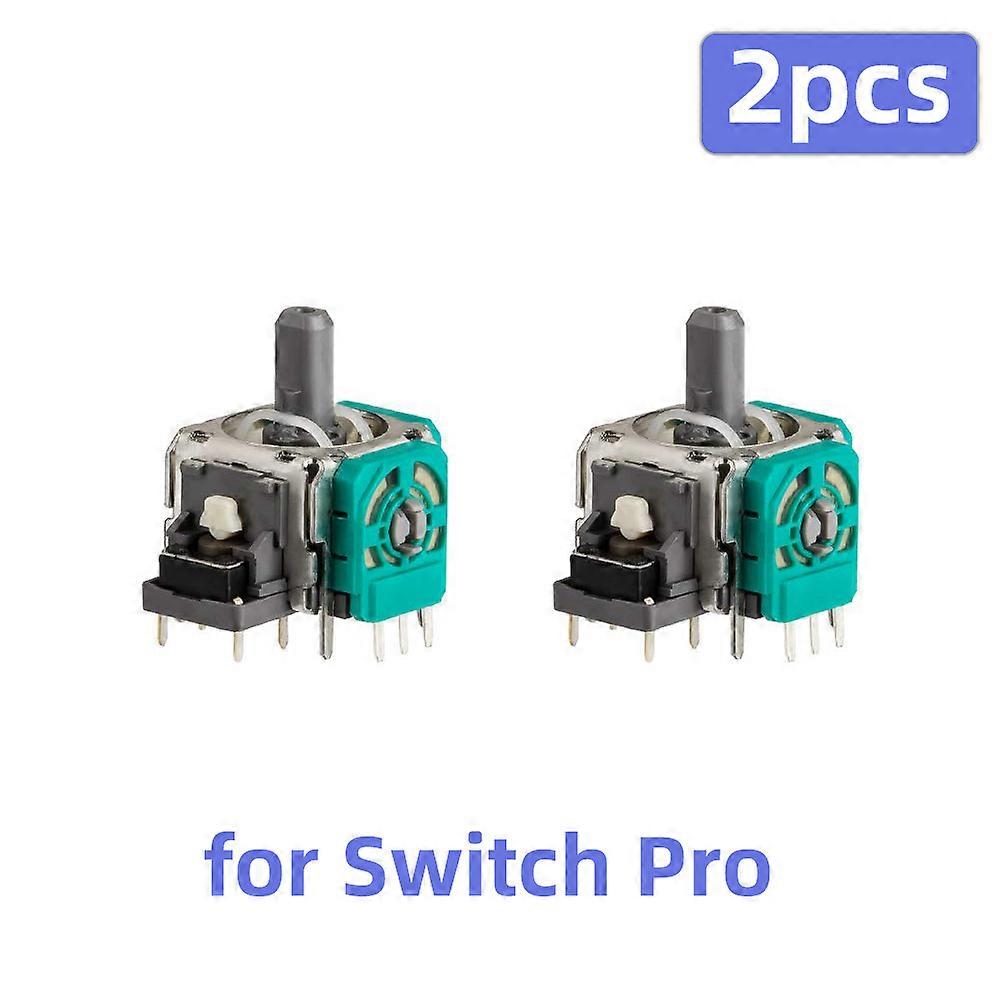 2pcs Replacement 3D Analog Joystick for PS5/PS4/Switch Pro/Xbox One/Series Game Controller Repair Accessory