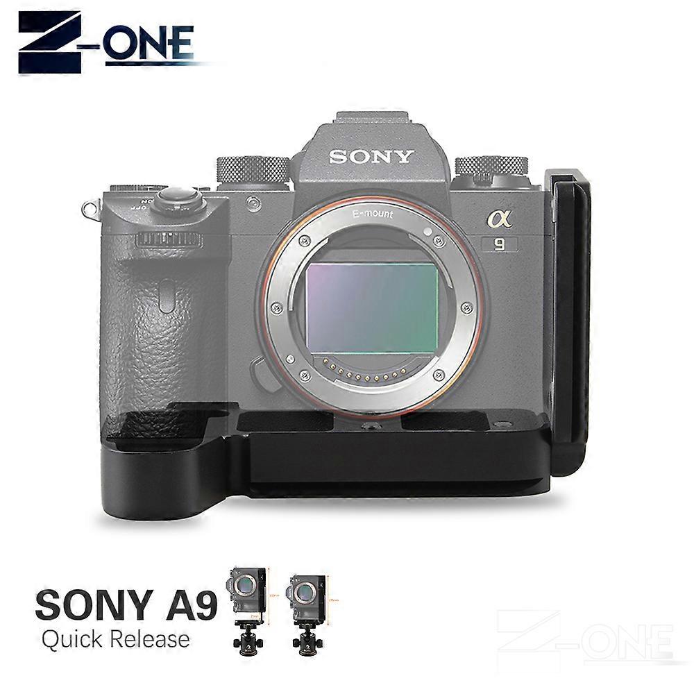 Quick Release L-Plate Bracket Hand Grip for Sony a9 A7MIII A7RIII A7R3 A7M3 DSLR Camera