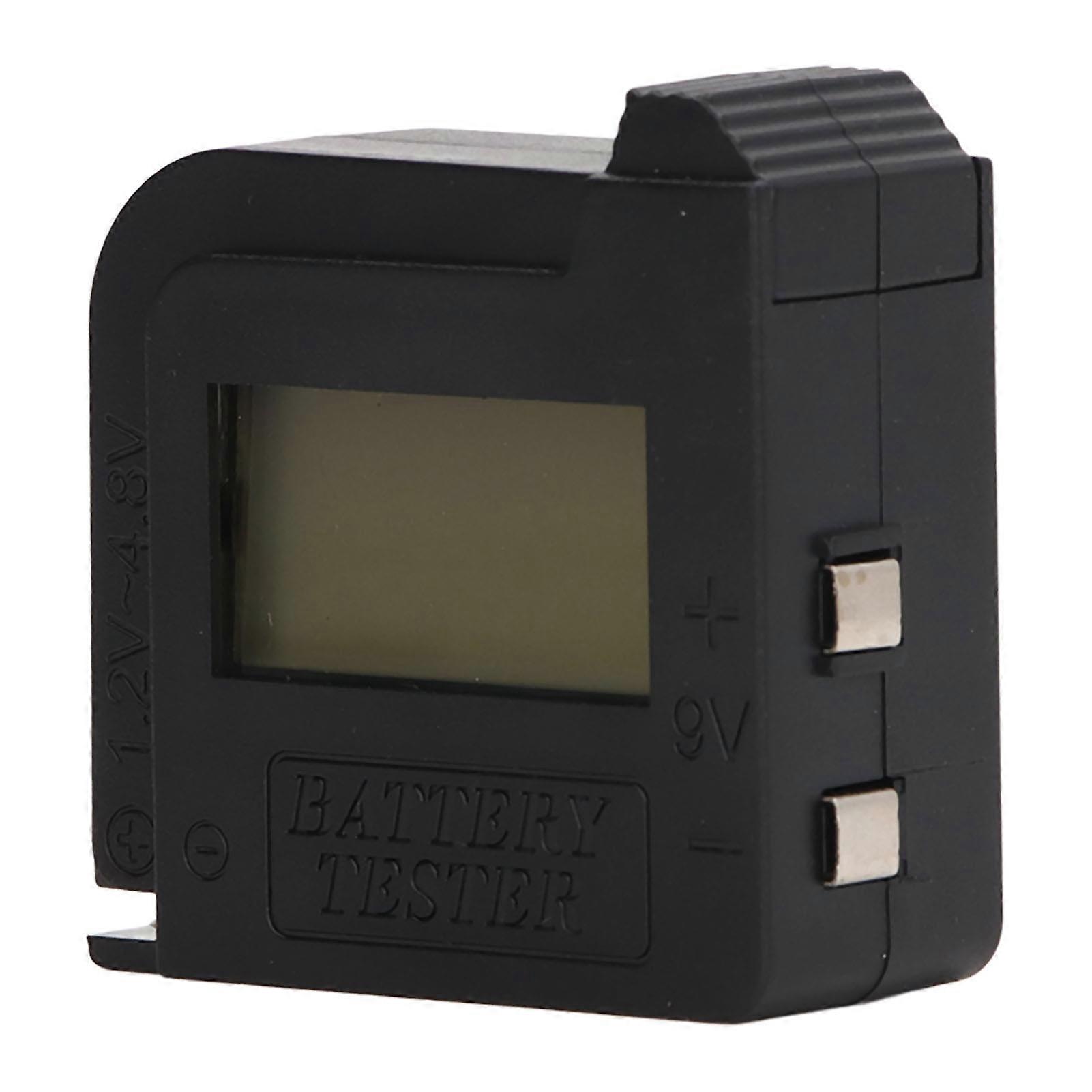 Digital Batteri Tester LCD-skjerm Nøyaktig deteksjon Bærbar batteri kontrolløren for C AA AAA